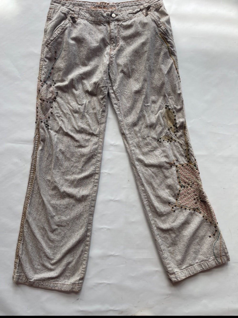 AZIZA DB Sport Embroidered Pants
Size 12